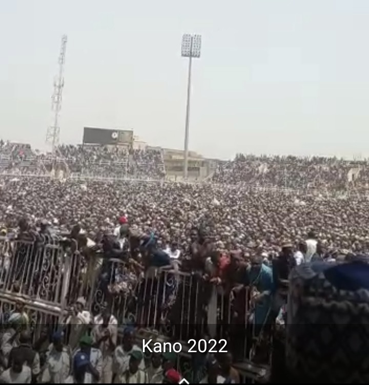 Gamou Nigéria 2022 : Des millions de talibés ont pris d'assaut Zamfara et Kano (images).