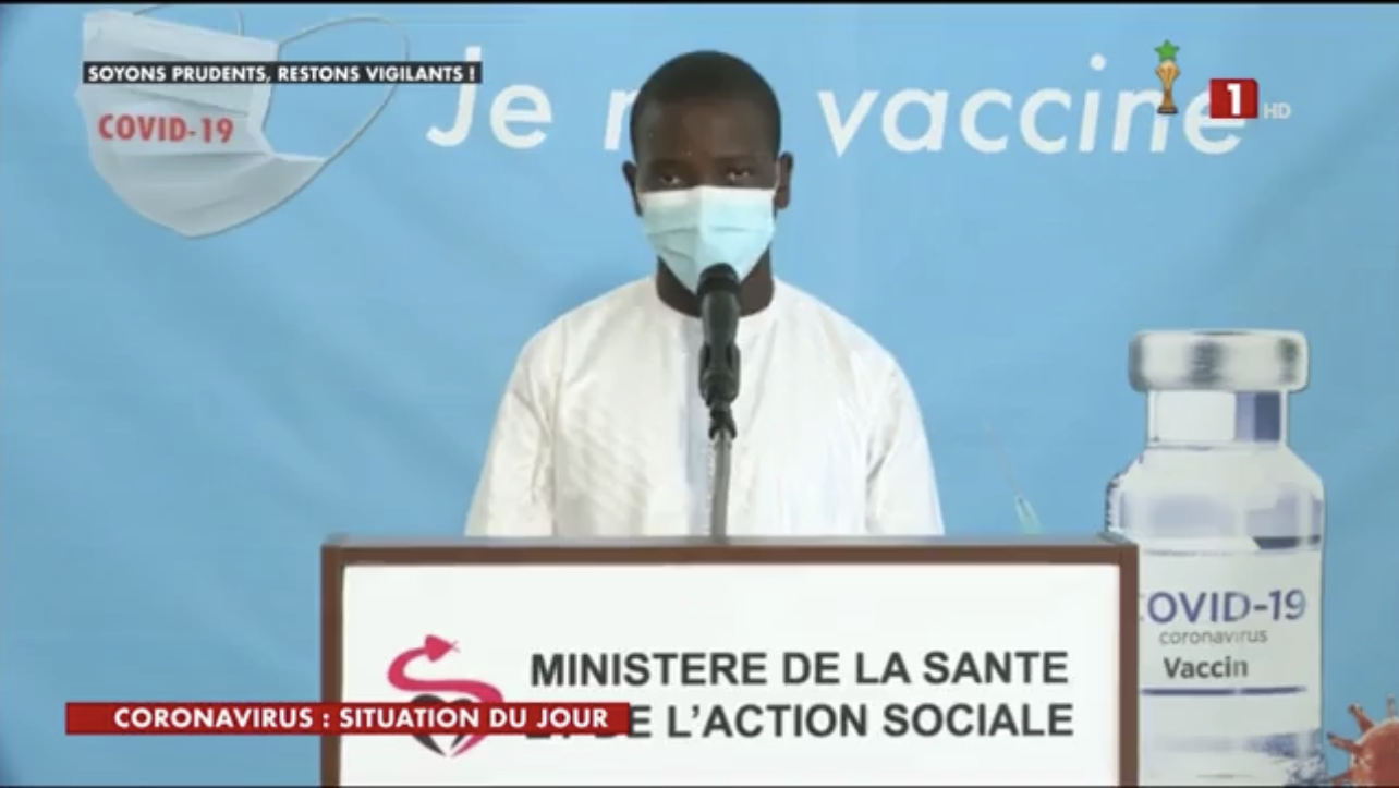 SÉNÉGAL : 4 nouveaux cas testés positifs au coronavirus, 9 nouveaux guéris, aucun nouveau décès et 1 cas grave en réanimation.