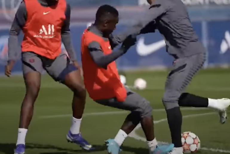 C1: Mbappé « va bien », le Paris SG « espère qu'il pourra s'entraîner normalement »
