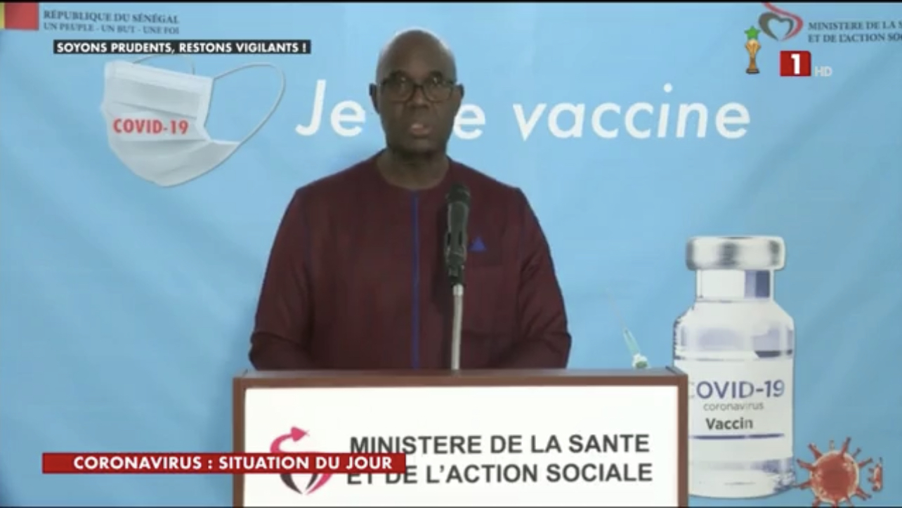 SÉNÉGAL : 7 nouveaux cas testés positifs au coronavirus, 11 nouveaux guéris, aucun nouveau décès et 1 cas grave en réanimation.