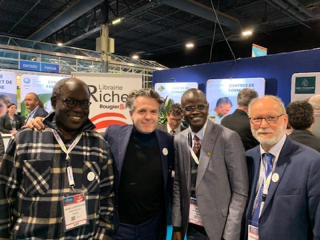 Angers (France) : Participation fructueuse du Docteur Macoumba Diouf au Salon international des productions végétales.