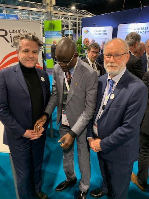 Angers (France) : Participation fructueuse du Docteur Macoumba Diouf au Salon international des productions végétales.