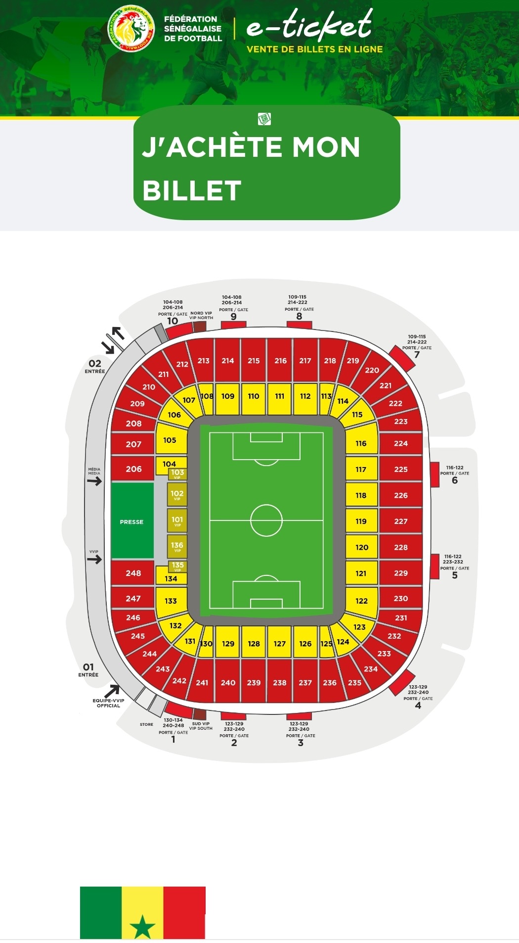 Match Sénégal vs Egypte / Billetterie : Le site Gaindeyi.com pris d’assaut par les supporters, quelques défaillances signalées… La FSF rassure…