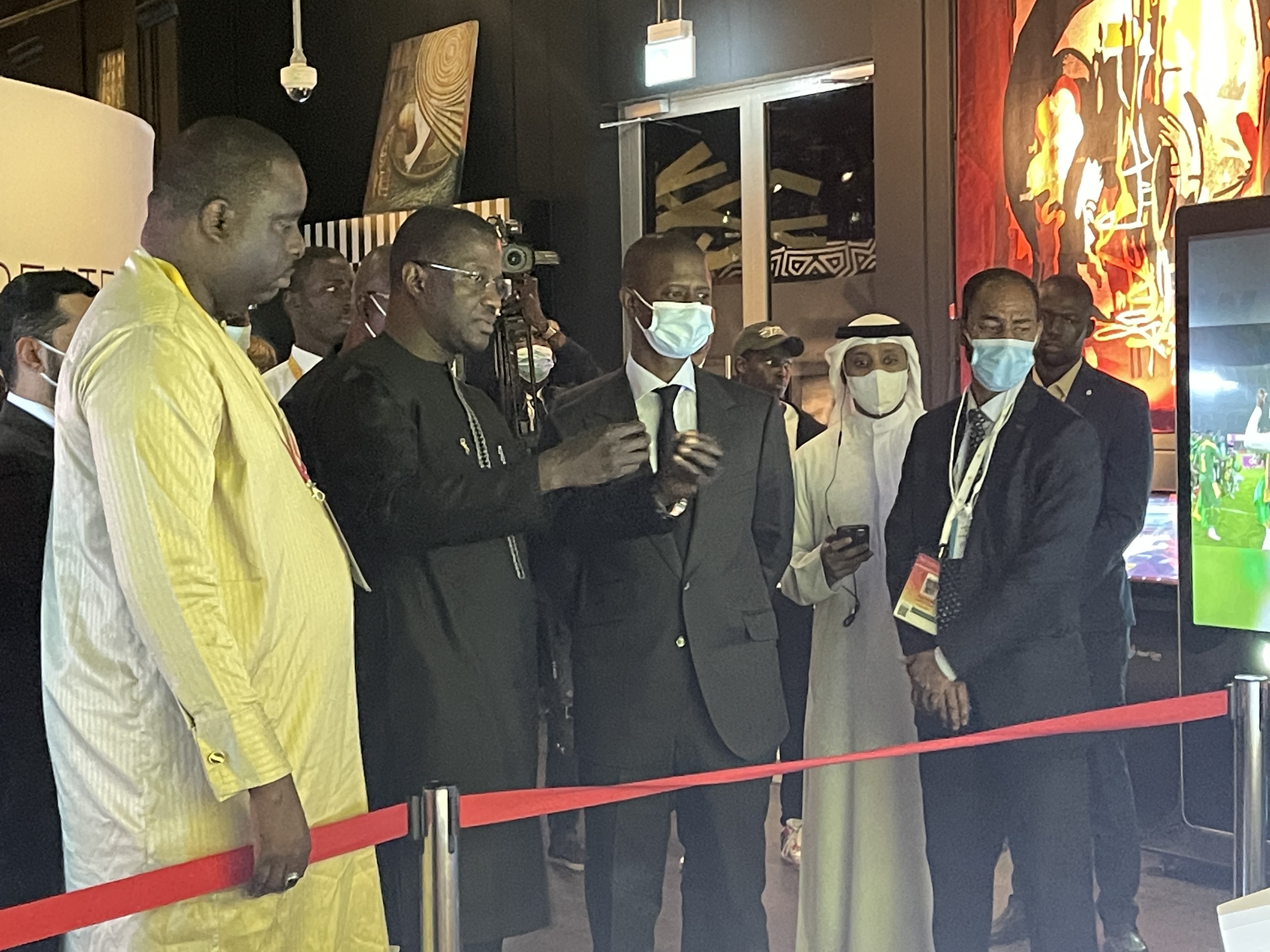 Antoine Félix Diome à Dubaï : Le ministre de l'Intérieur félicite l'Asepex et magnifie la vision impulsée par le Président Macky Sall aux EAU.