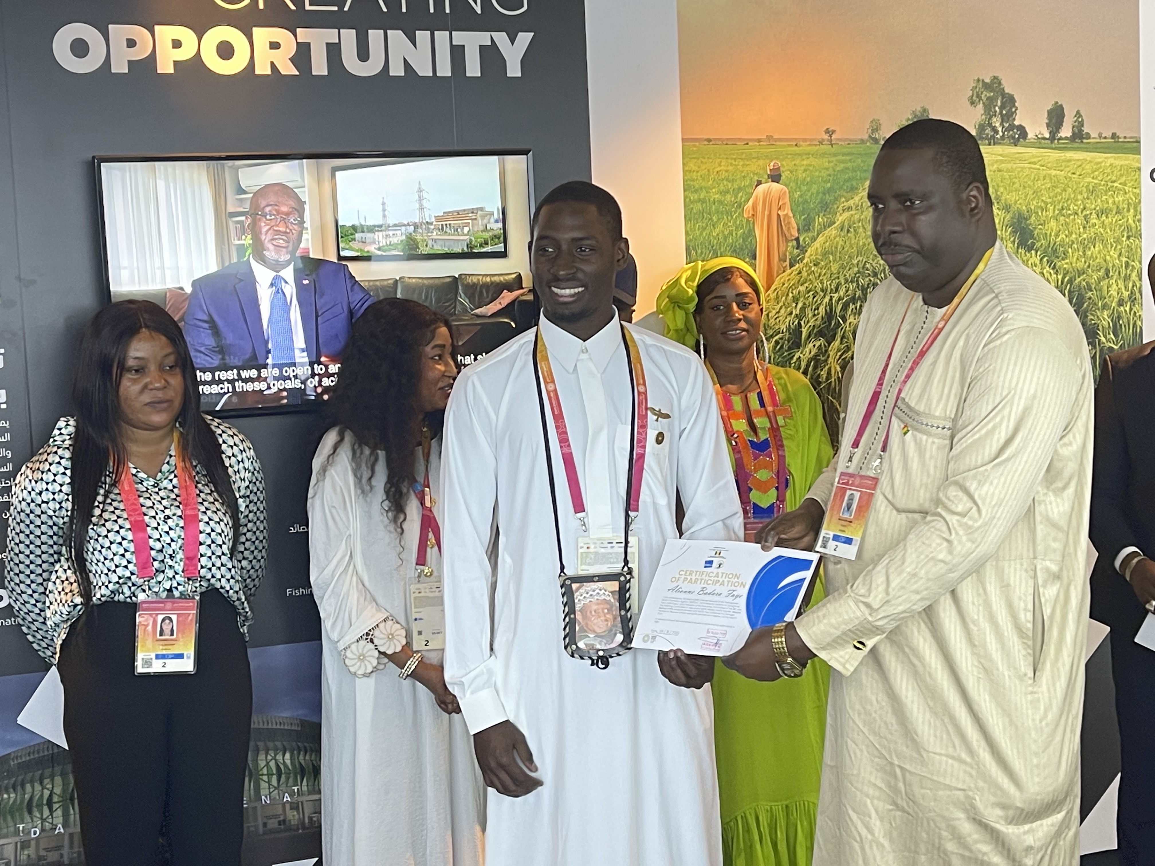 Clôture de l’Expo Dubaï 2020 : Les membres de l’organisation du pavillon Sénégal, distingués.