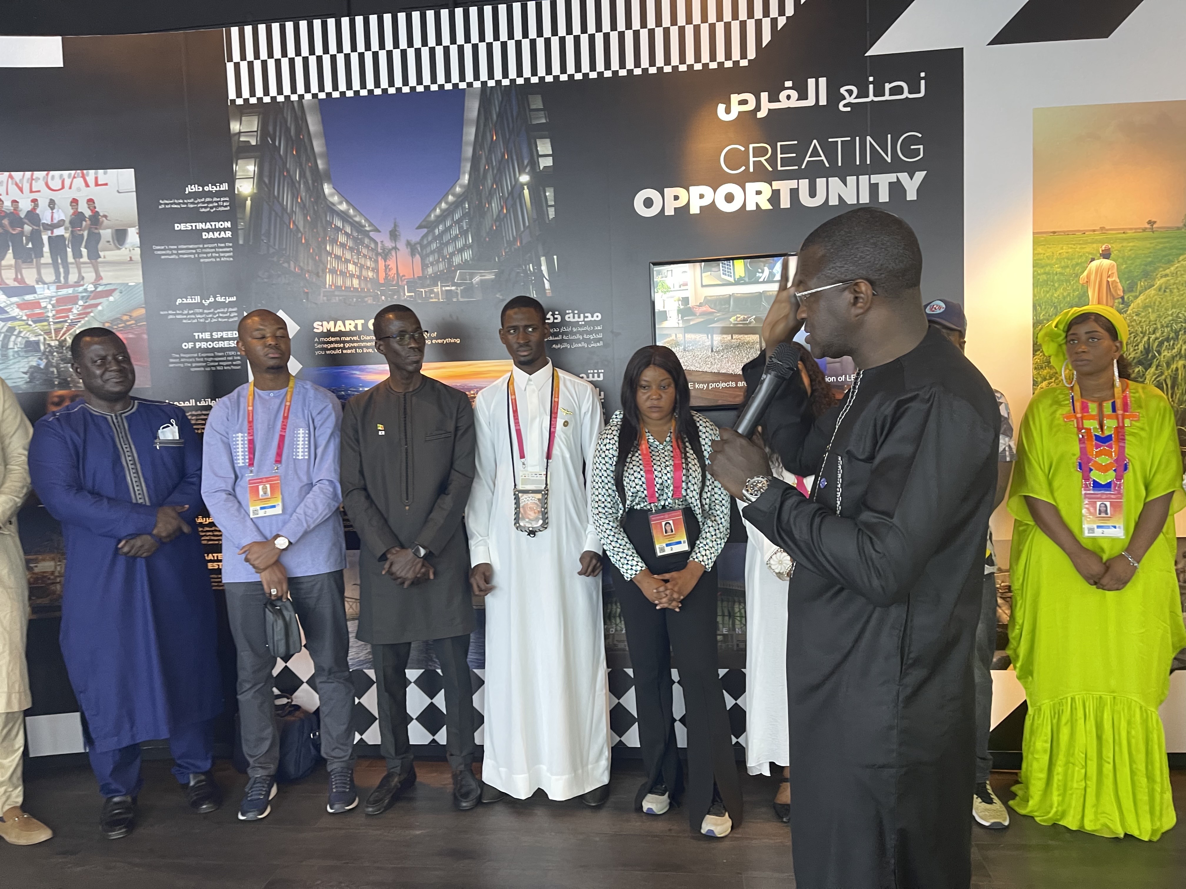 Clôture de l’Expo Dubaï 2020 : Les membres de l’organisation du pavillon Sénégal, distingués.