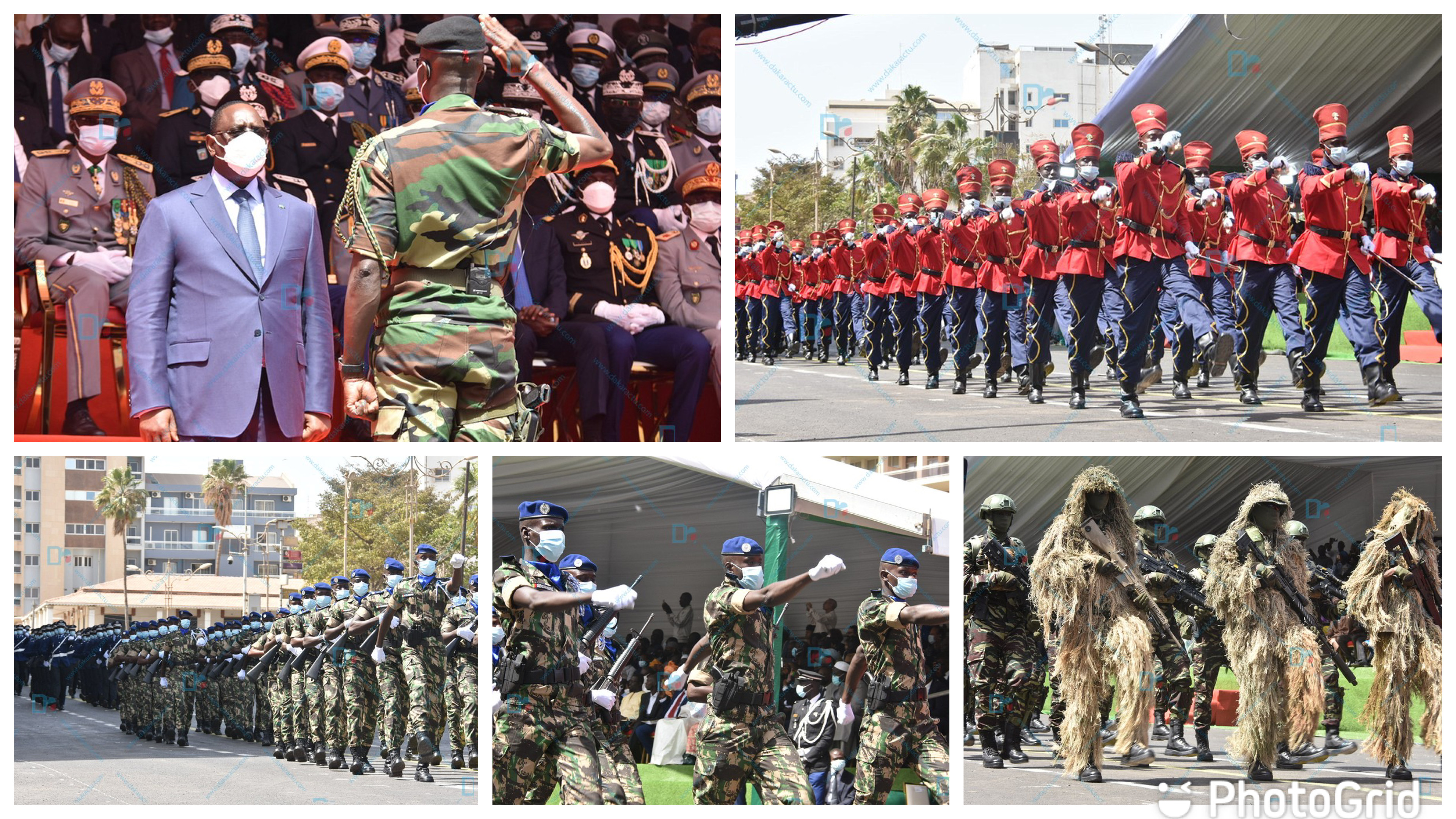 Les Images du 62ème anniversaire de l'indépendance du Sénégal à la place de l'indépendance