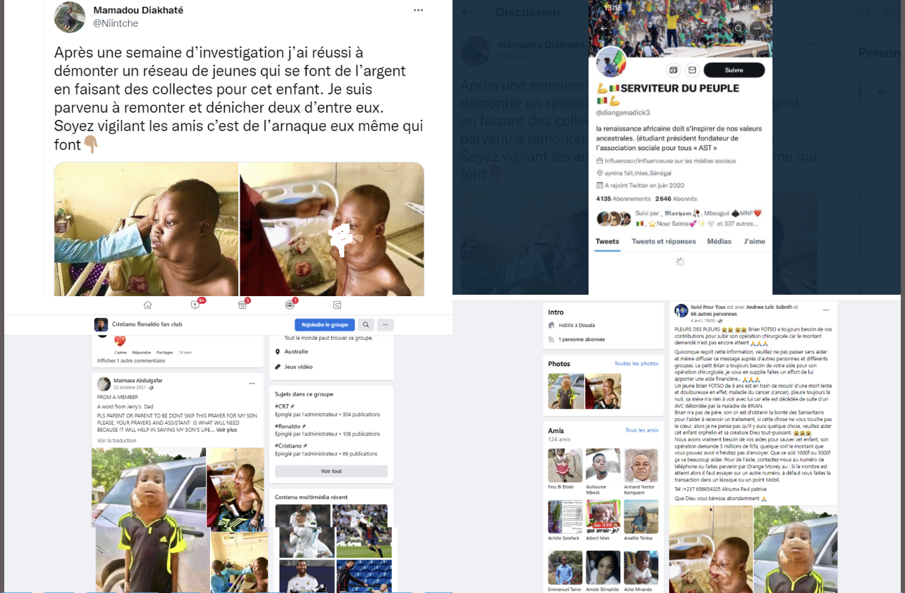 Fausse collecte de fonds sur Internet : comment un malfaiteur a profité de la souffrance d’un enfant et de la générosité de Twitter.