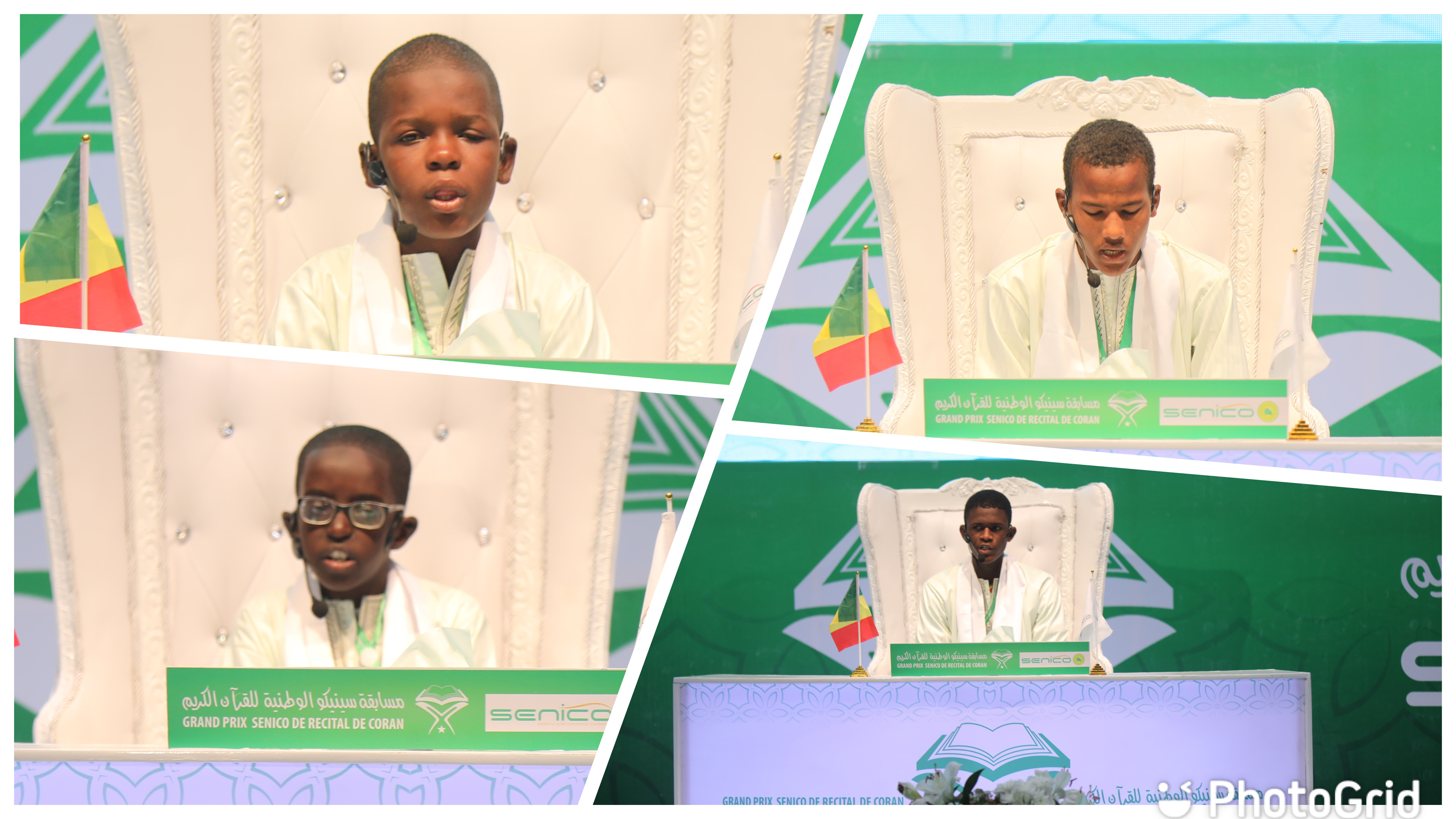 Grand prix Senico : Le film de la belle prestation du deuxième vainqueur de l’édition dernière projeté dans la salle de l’Institut Islamique.