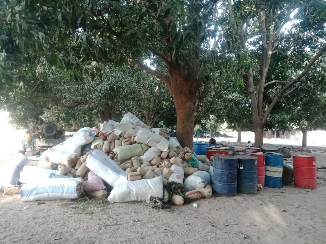 Démantèlement des bases du Mfdc par  l’armée : Les images des bases de Niombolong et Médiadia.