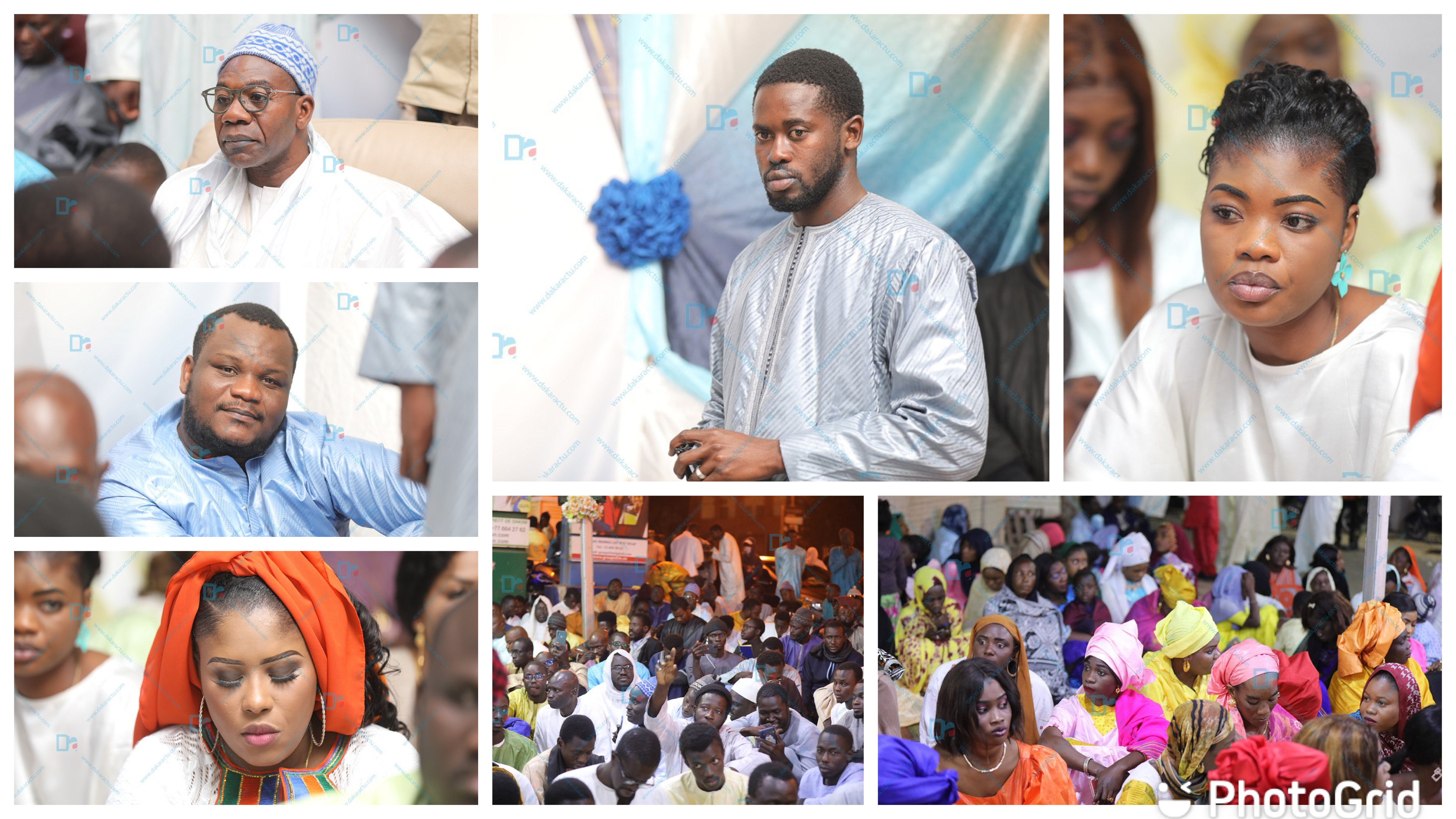 Les images de la celebration du Laylatoul Khadr Chez les Thiantacounes