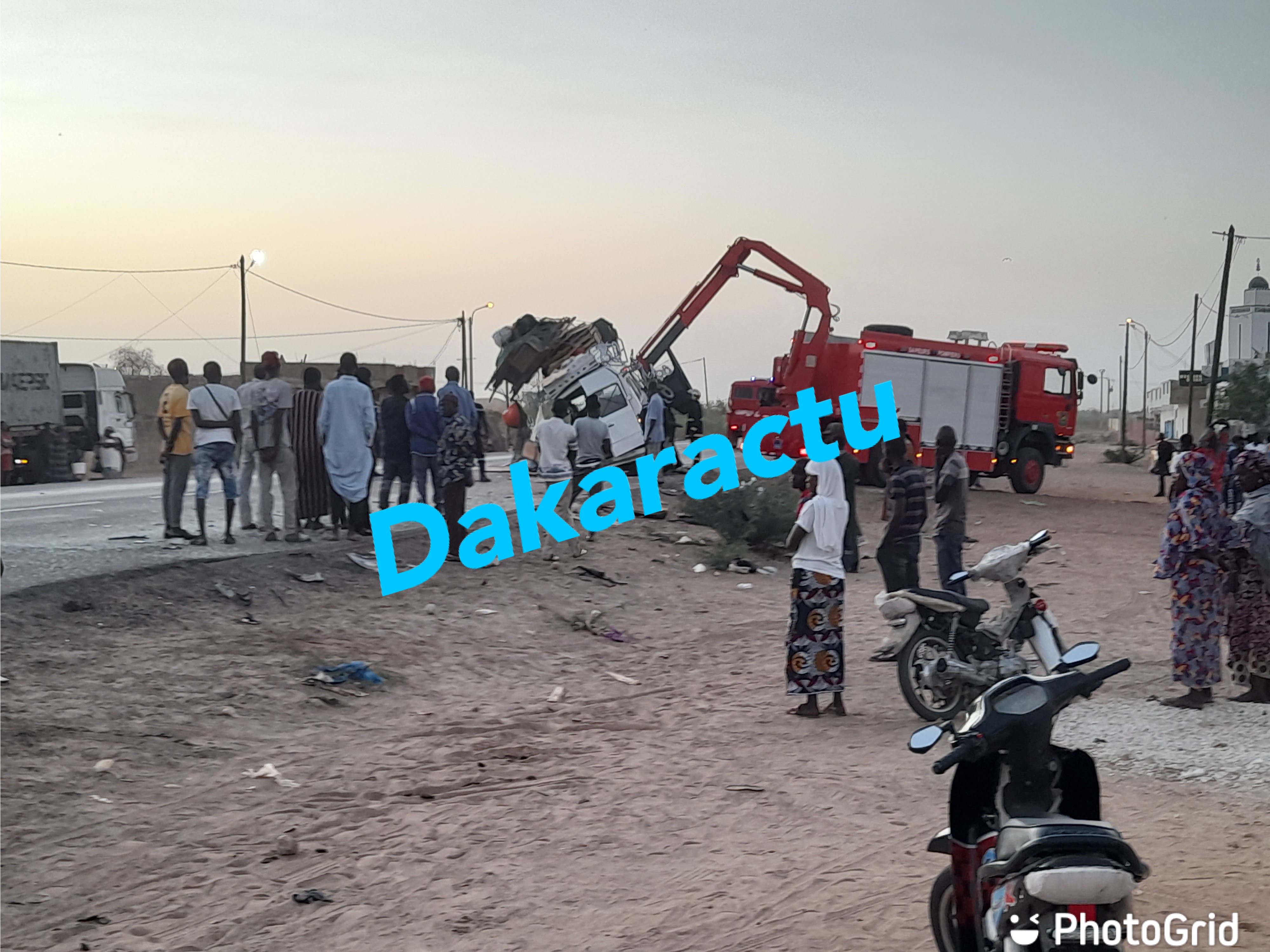 Urgent : Un accident de la circulation fait 06 morts et 12 blessés dont 08 graves et 04 légers à Sibassor.