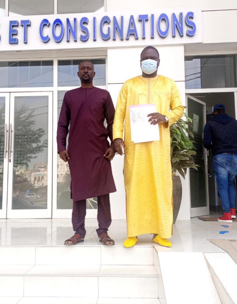 Législatives 2022 : La coalition Yewwi Askan Wi a déposé sa caution ce mercredi