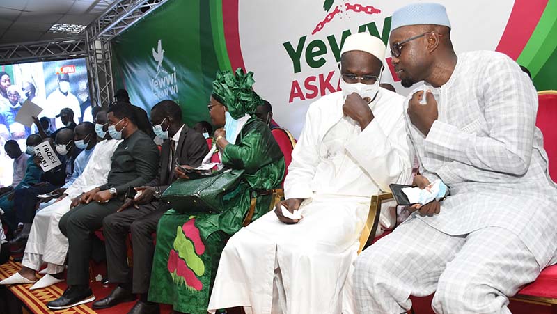 Yewwi : Sonko tête de liste nationale, découvrez les positions de Guirassy, Aida Mbodj, Gackou ou encore Habib Sy