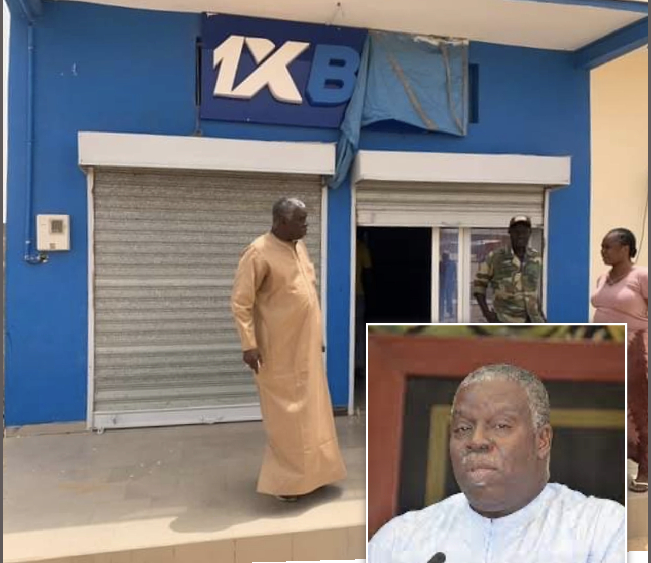 Tivaouane : Diop Sy saisit le sous-préfet pour le retrait de 1XBET et des autres boutiques de jeux de hasard.