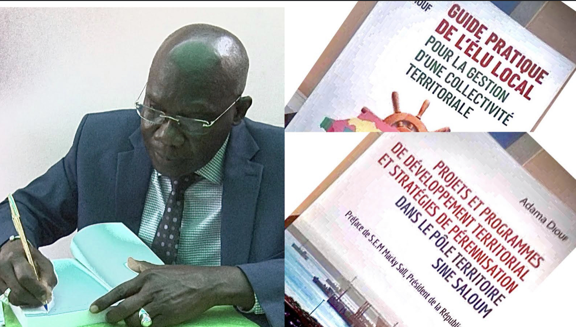 Cérémonie de dédicace de livre : le Docteur Adama Diouf propose sa contribution au développement à travers ses deux œuvres.