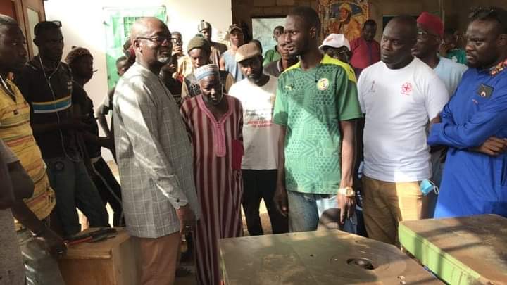 Week-end social à Kaolack : Pape Demba Bitèye participe à la formation des jeunes, au relèvement du plateau technique sanitaire et vole au secours des sinistrés.