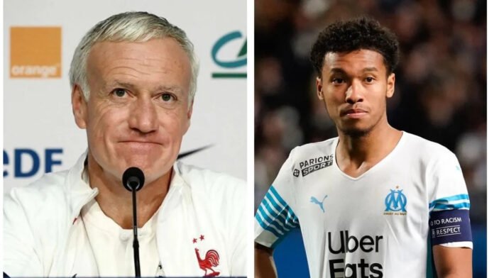 Équipe de France : Deschamps dit n’avoir pas sélectionné Boubacar Kamara pour l'empêcher de jouer avec le Sénégal.