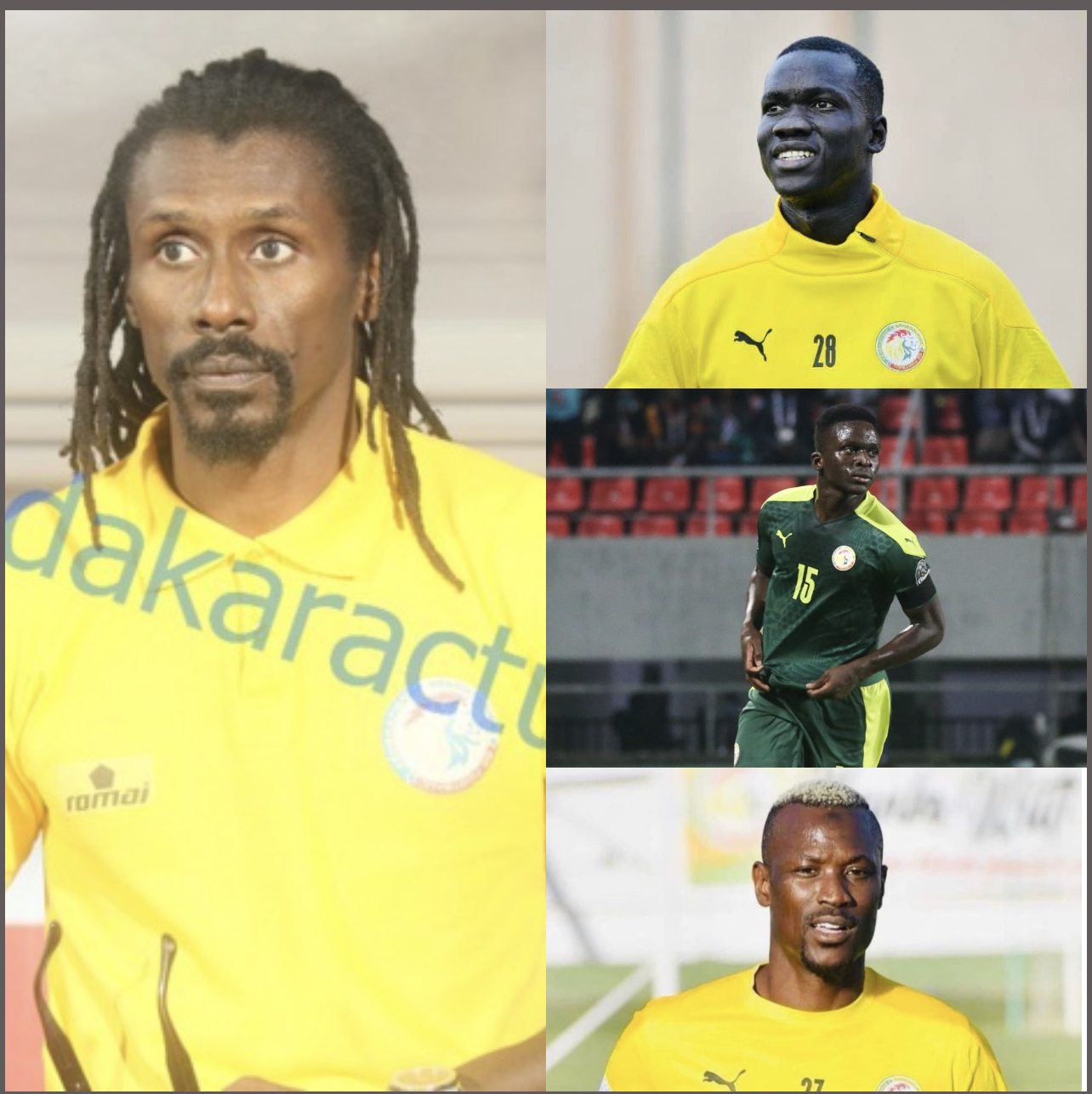 Éliminatoires CAN 2023 : Bamba Dieng, Mame Baba Thiam et Alioune Badara Faty absents de la liste de Cissé…