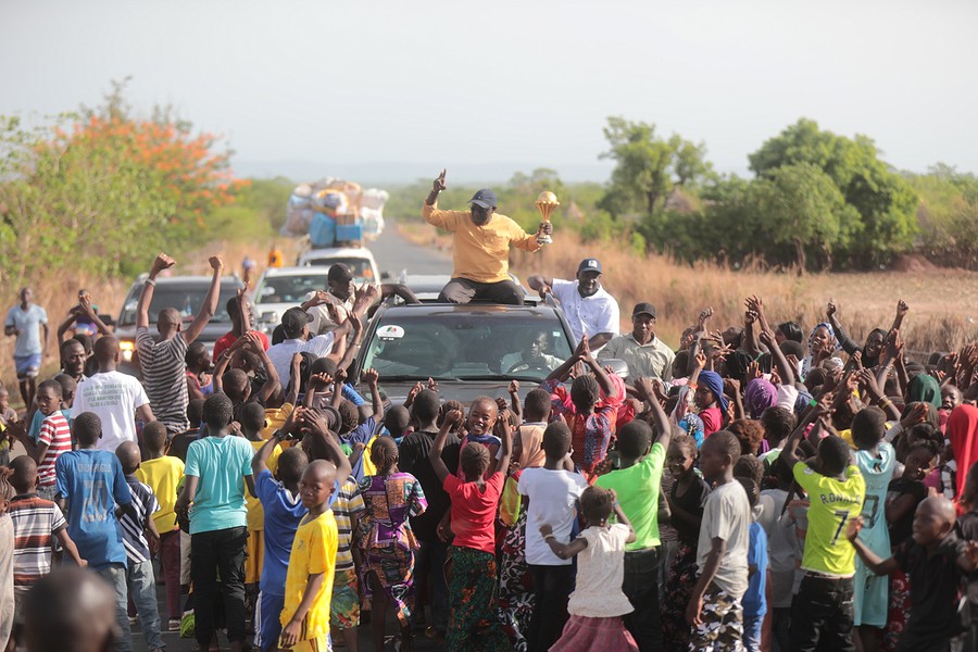 Trophy Tour : Après la commune de Kédougou, Bandafassi, la caravane a parcouru Saraya dans l’après-midi ( IMAGES )