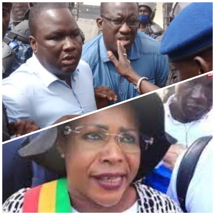 Déferrement / Tribunal de Dakar : Déthié Fall et Mame Diarra Fam sont arrivés sur place.