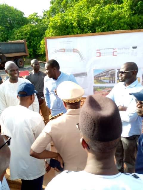 KOLDA : Mansour Faye (ministre des transports) lance les travaux de construction des routes de Kolda-Salikégné et Pata-Kolda.