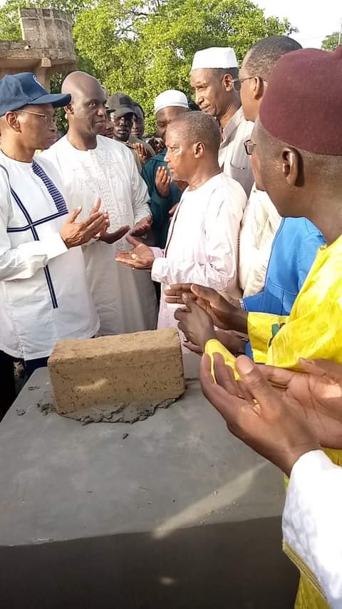 KOLDA : Mansour Faye (ministre des transports) lance les travaux de construction des routes de Kolda-Salikégné et Pata-Kolda.