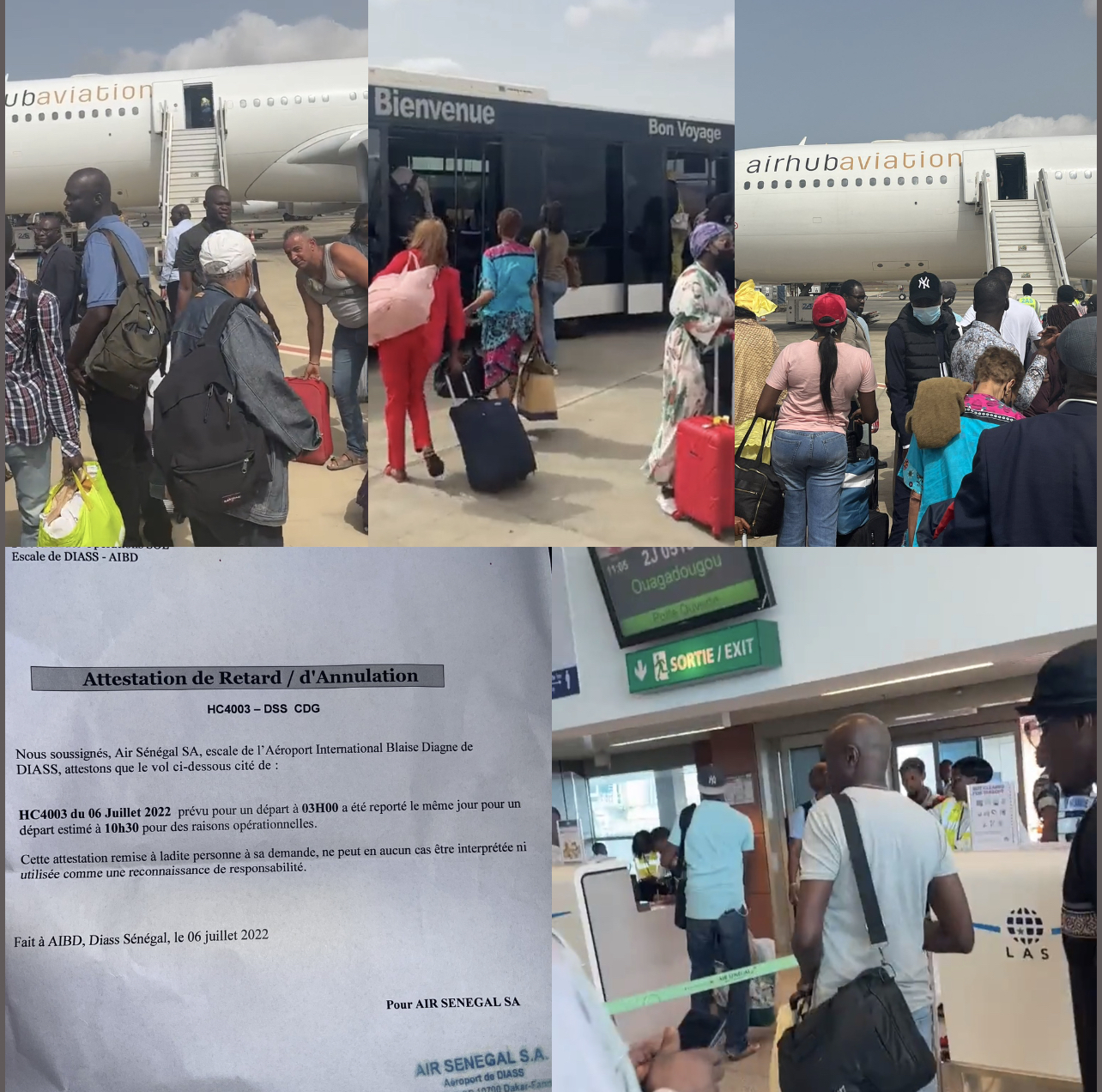 AIBD : « Encore », des passagers d’Air Sénégal qui indexent la compagnie « récidiviste » !