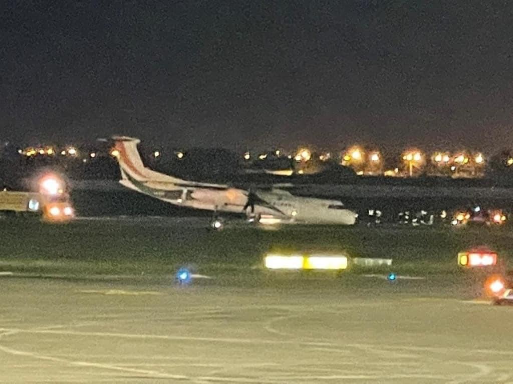 Urgent / Aéroport Felix H. BOIGNY : Un avion d'Air Côte-d'Ivoire rate son atterrissage, les vols déroutés sur Accra.