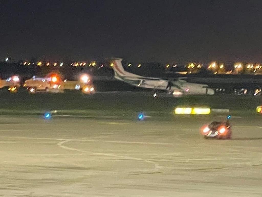 Urgent / Aéroport Felix H. BOIGNY : Un avion d'Air Côte-d'Ivoire rate son atterrissage, les vols déroutés sur Accra.