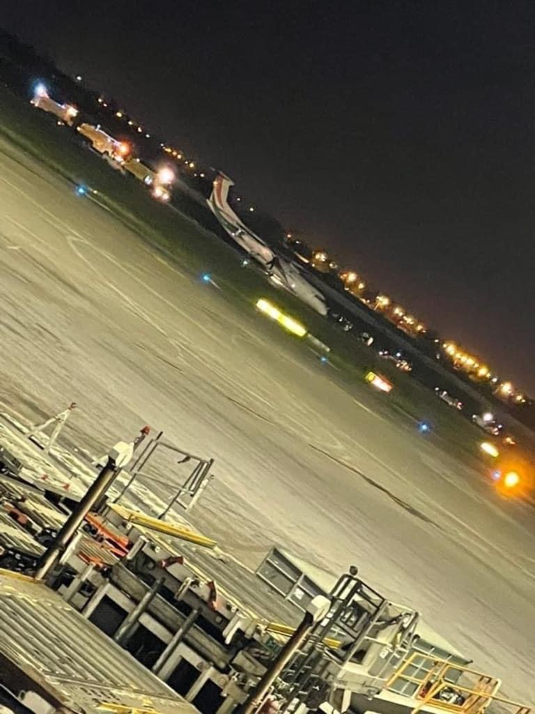 Urgent / Aéroport Felix H. BOIGNY : Un avion d'Air Côte-d'Ivoire rate son atterrissage, les vols déroutés sur Accra.