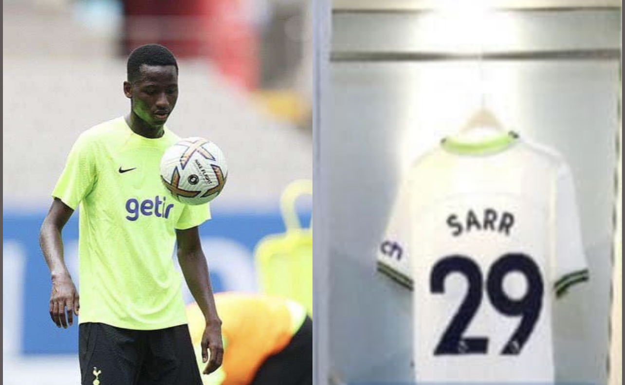 Tottenham : Le nouveau numéro de Pape Matar Sarr dévoilé par le club…