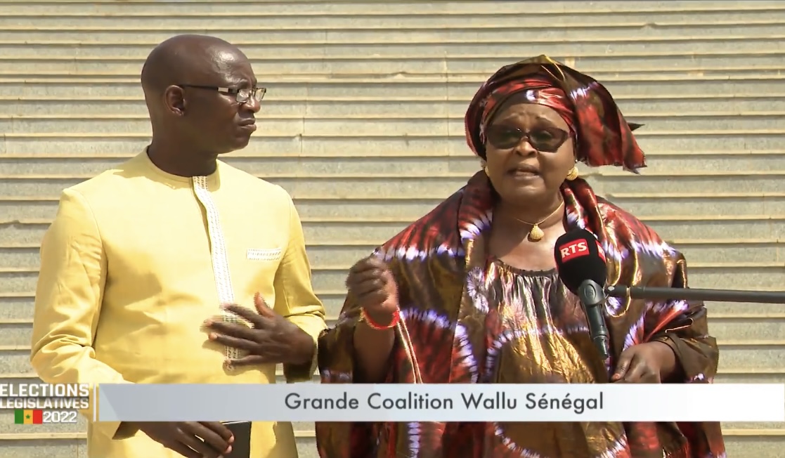 Déclaration de la Grande Coalition Wallu : « Les sénégalais souffrent du coût très élevé de la vie... La stabilité c'est le vote utile pour l'inter-coalition Yewwi-Wallu » (Woré Sarr).