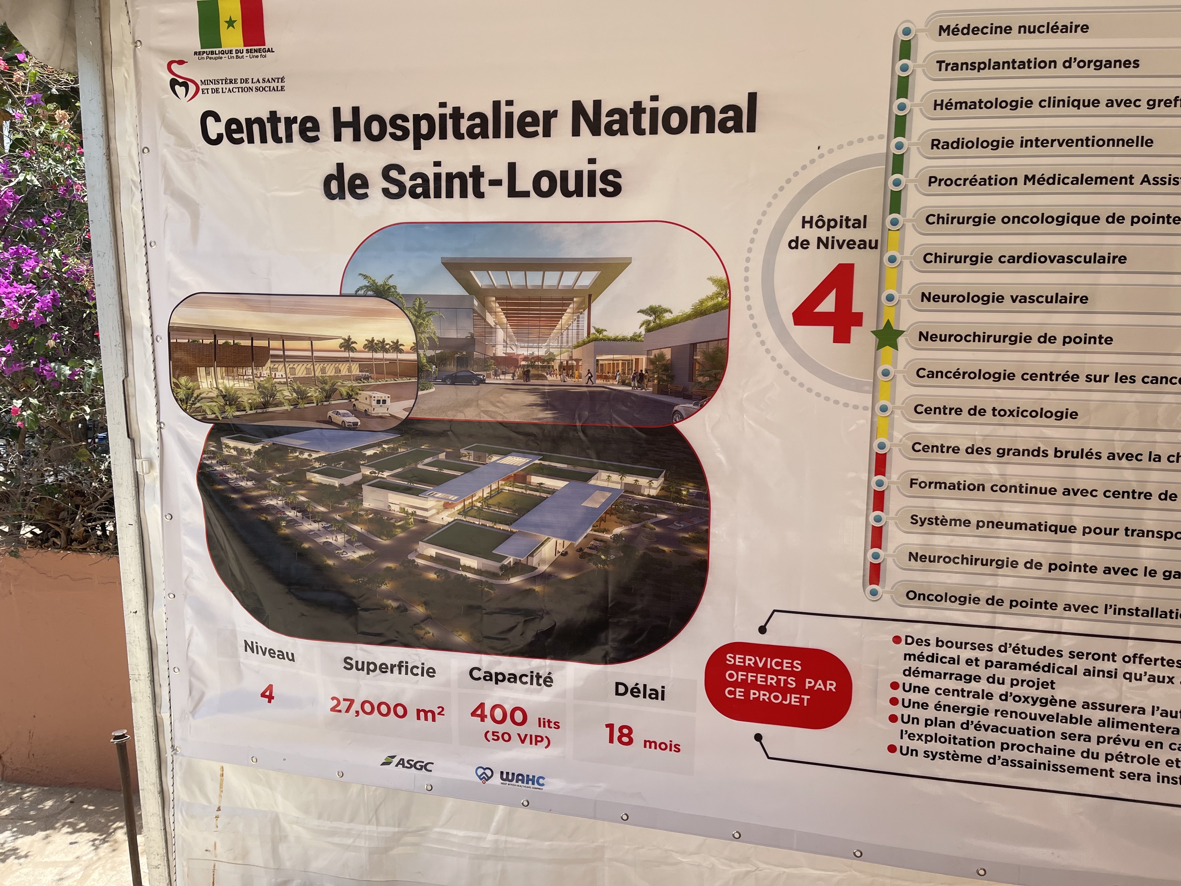 Centre hospitalier national de Saint-Louis : Une infrastructure sanitaire de niveau 4 au cœur de la première capitale du Sénégal.