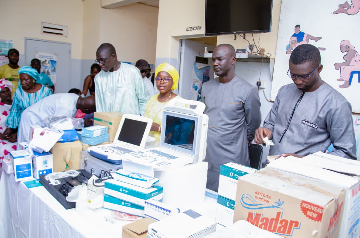 Appui au systeme de santé à Fatick : le Dg de la Safru met la main à la patte