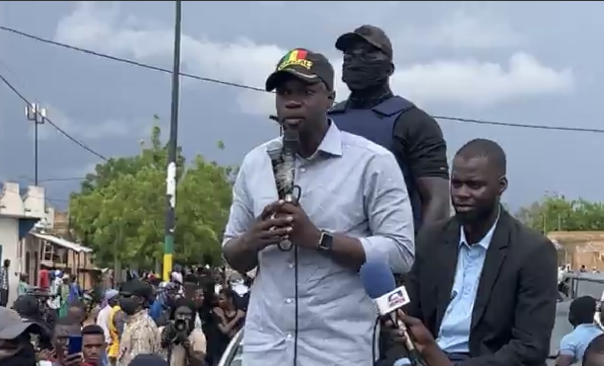 Ousmane Sonko à Ranérou : « Il ne faut pas rater le rendez-vous du 31 juillet »