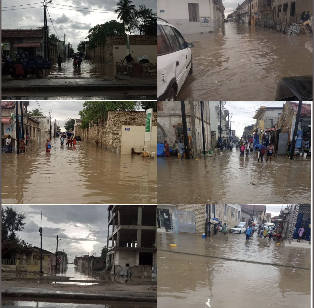 Fortes pluies sur Rufisque : la vieille sous les eaux (Images)