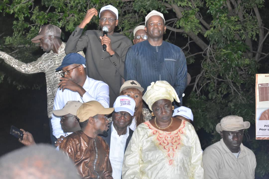 (Photos) Législatives2022 / Caravane de Mimi à Thiès : Grande mobilisation du Ministre Alioune  Sarr, maire de Notto Diobass, en images....