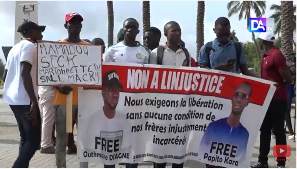 Marche pour la Libération de Outhmane Diagne, Papito et Cie : les activistes menacent de descendre dans la rue de façon continue...
