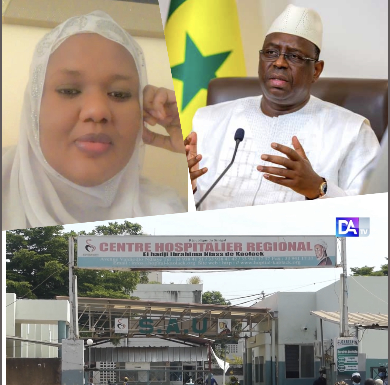 Vétusté de l'hôpital régional de Kaolack : La fille de feu Serigne Mamoune Niass interpelle le président Macky Sall.
