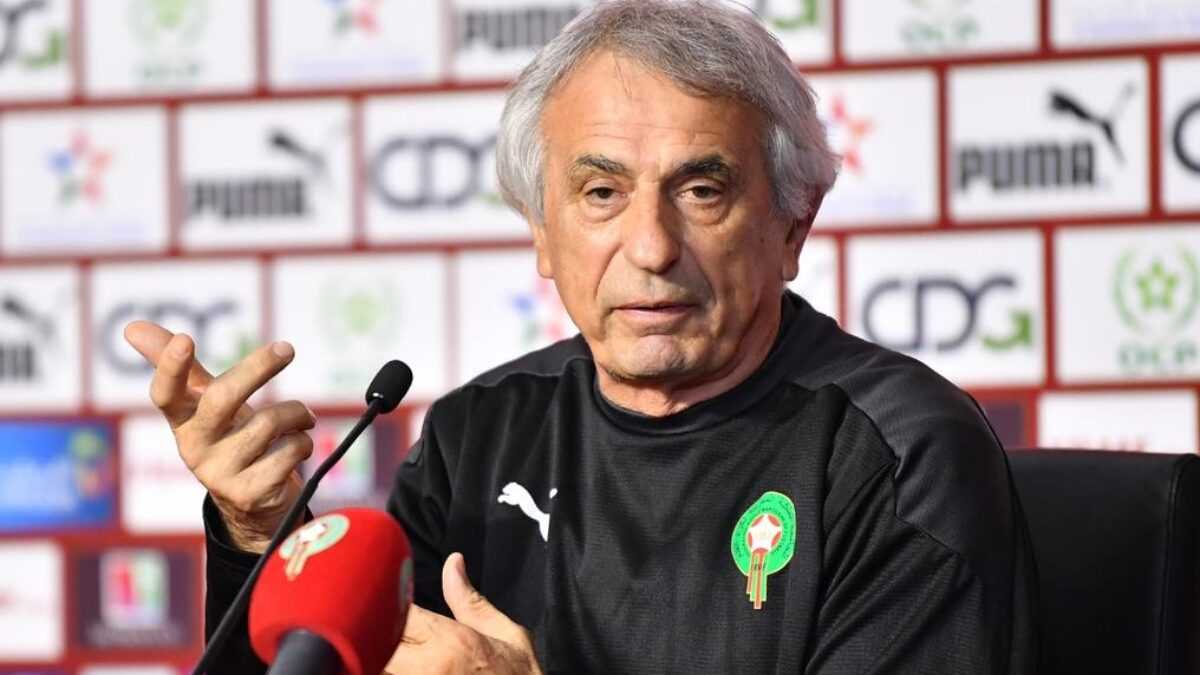 Vahid Halilhodzic (ex sélectionneur du Maroc) : « Une fois qu’un entraîneur permet aux autres de décider qui jouera et ira à la Coupe du monde, il n’est plus entraîneur! »