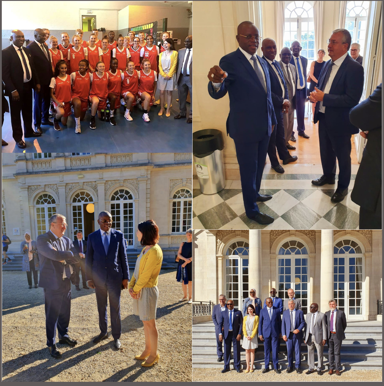 Visite officielle : Le ministre des sports, Matar Bâ, en Wallonie-Bruxelles pour booster la coopération sportive...