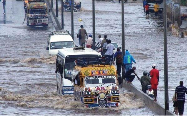 Précipitations du week-end :92 mm de pluies sont tombés à Dakar Hann