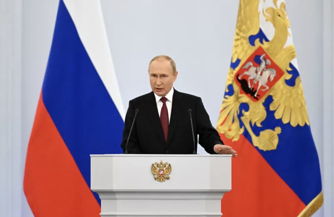 Russie : Poutine entérine au Kremlin l'annexion de quatre territoires ukrainiens.