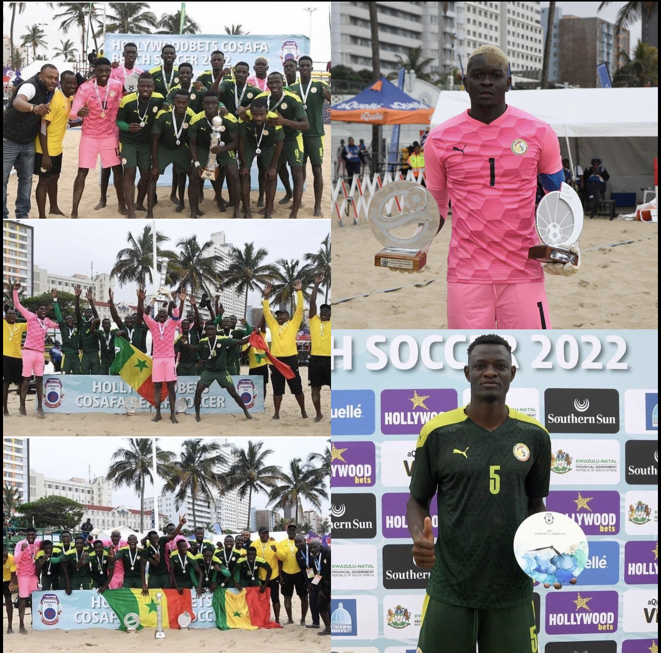 Beach Soccer – Coupe COSAFA : Le Sénégal renverse l’Egypte et remporte la finale…