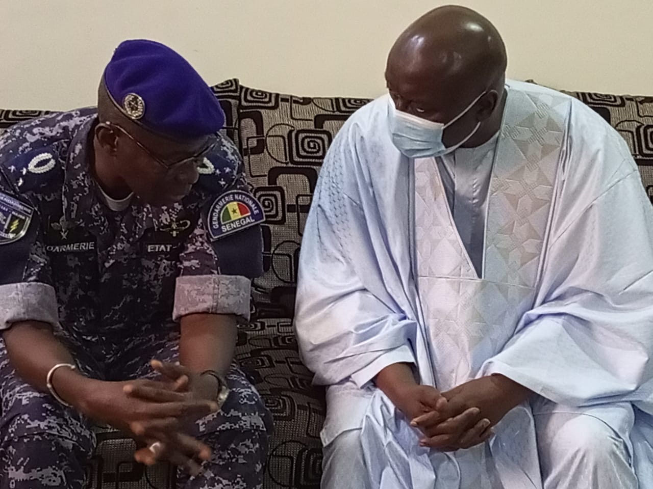 Gamou Tivaouane 2022 :  Images d'Idrissa Seck en visite chez le Khalife