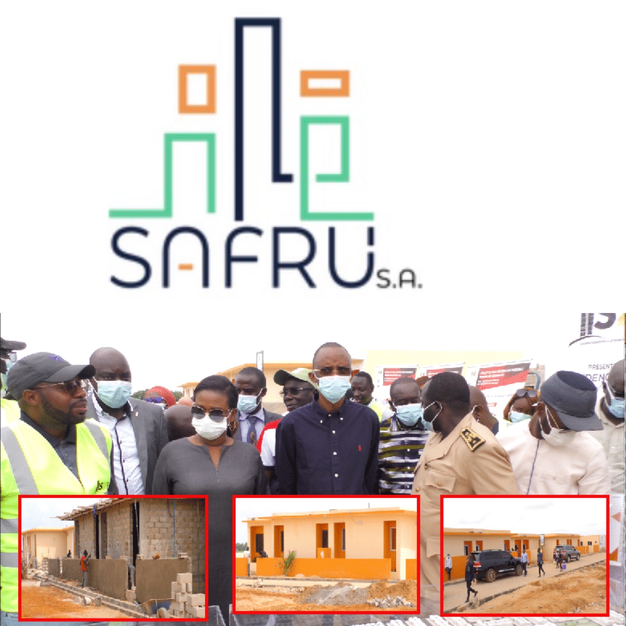Production massive de logements abordables / Processus et mécanismes : L’action de la SAFRU SA va baisser le coût du logement  de 35%.