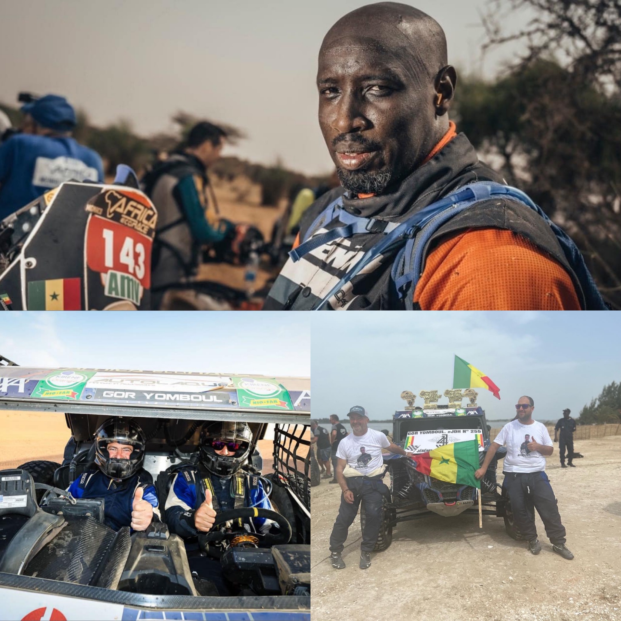 Africa Eco Race 2022 : Le team «Gor Yomboul» prend la 2e place du rallye international, Madou Bocoum et sa KTM dans le top 10 !