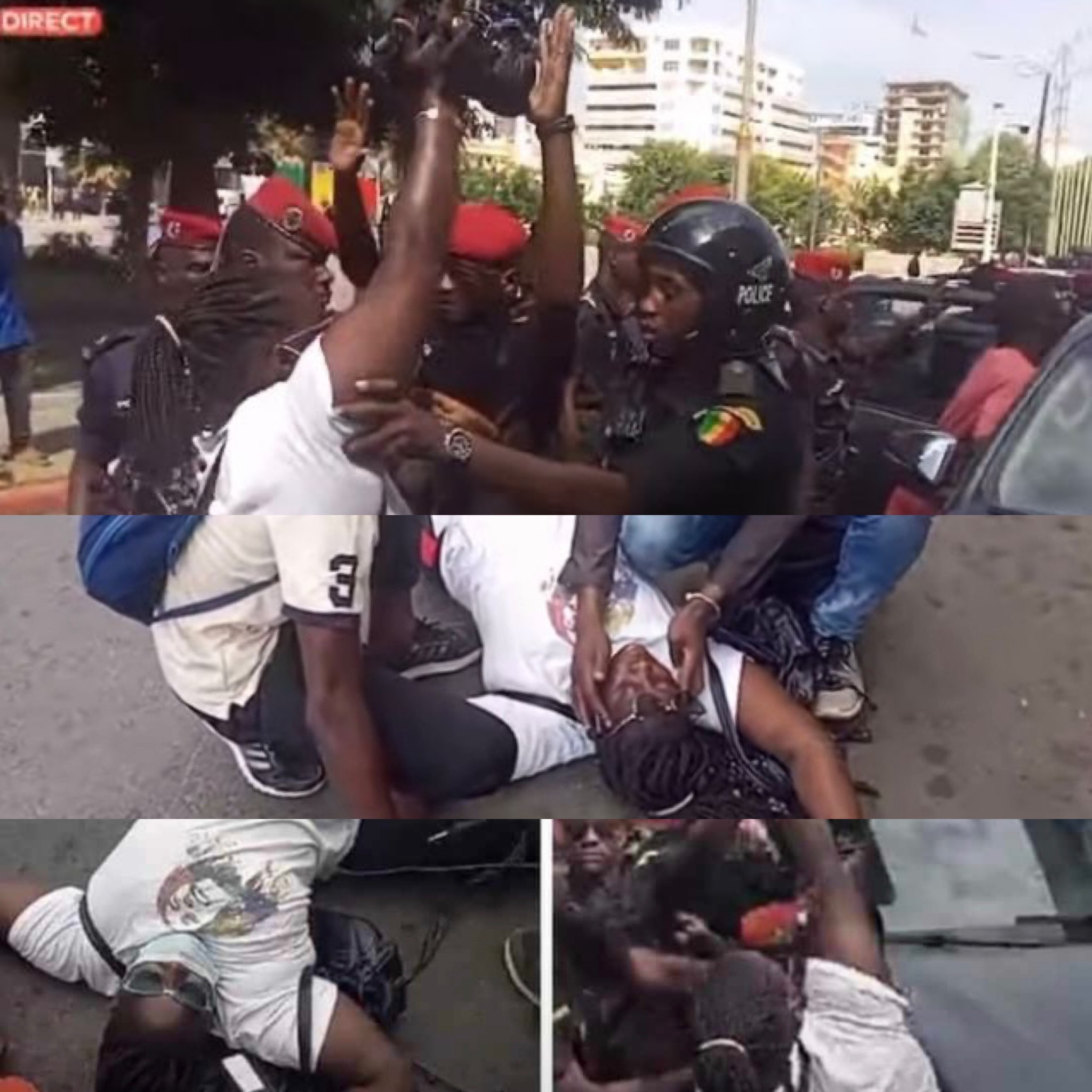 Marche pour la libération « des détenus politiques » interdit par le préfet de Dakar : 17 membres du Colidep arrêtés.