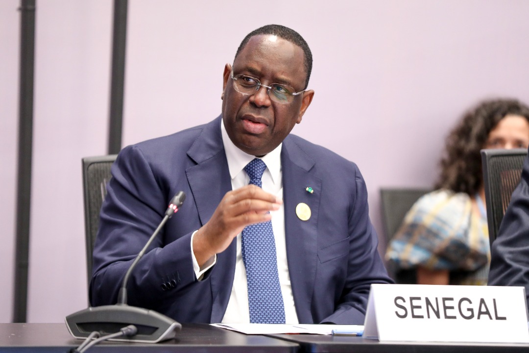 Cop27  /  Panel international de haut niveau sur l’investissement dans l’eau en Afrique : "L'objectif est de mobiliser 30 milliards de dollars US par an d'ici 2030" (Macky Sall).